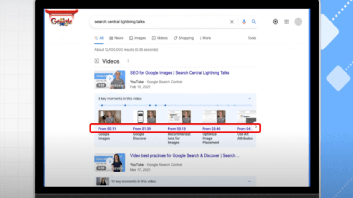 How to Enable Google Search Key Moments Snippets