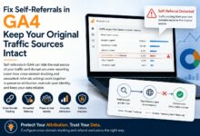 How Self-Referrals Distort Traffic Reports