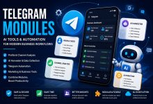 Telegram modules and AI automation tools for business workflows